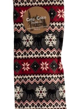 Cozy Cabin Trading Co. Holiday Oversized Plush Throw Blanket 50" x 70"